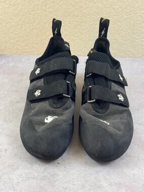 Evolv Defy VTR 3D EcoTrax Climbing Shoe Men EU 46 US 12 Double Strap Black White